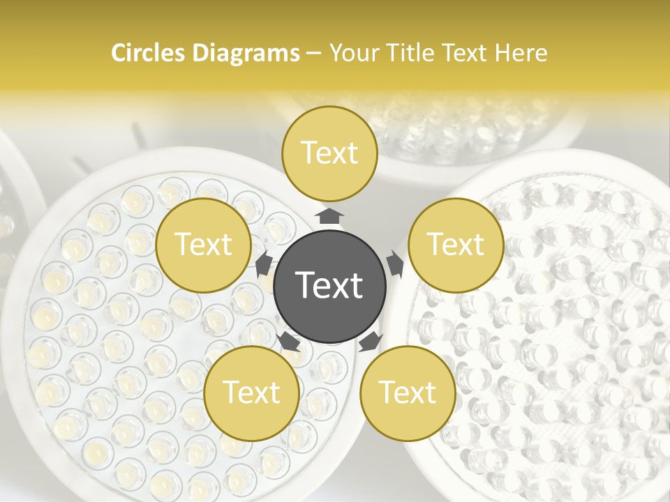 Glass Environmental Lightbulb PowerPoint Template