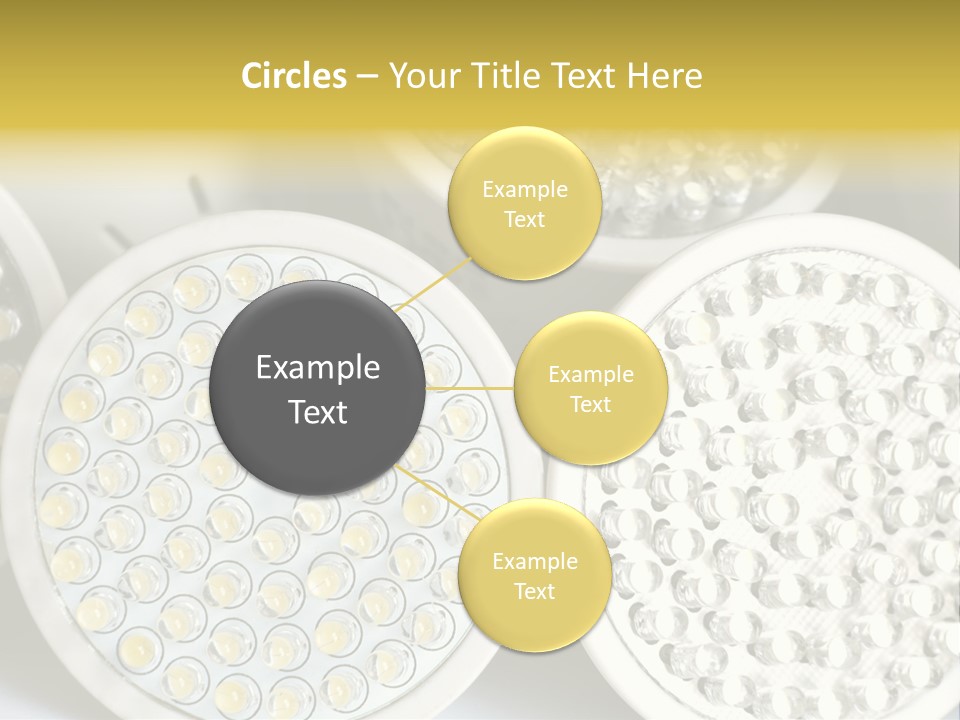 Glass Environmental Lightbulb PowerPoint Template