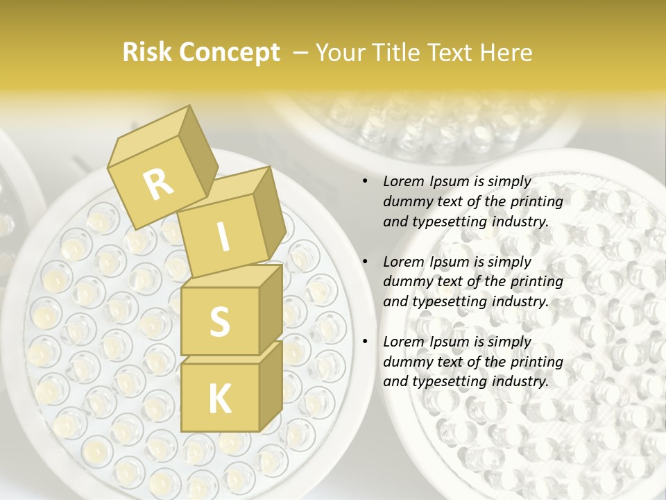 Glass Environmental Lightbulb PowerPoint Template