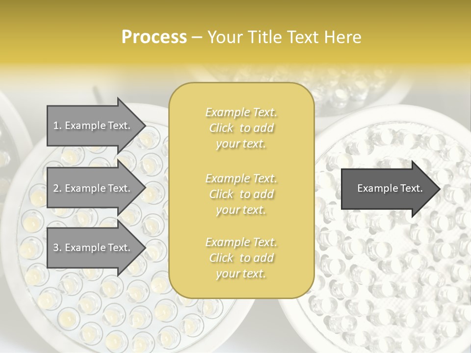 Glass Environmental Lightbulb PowerPoint Template