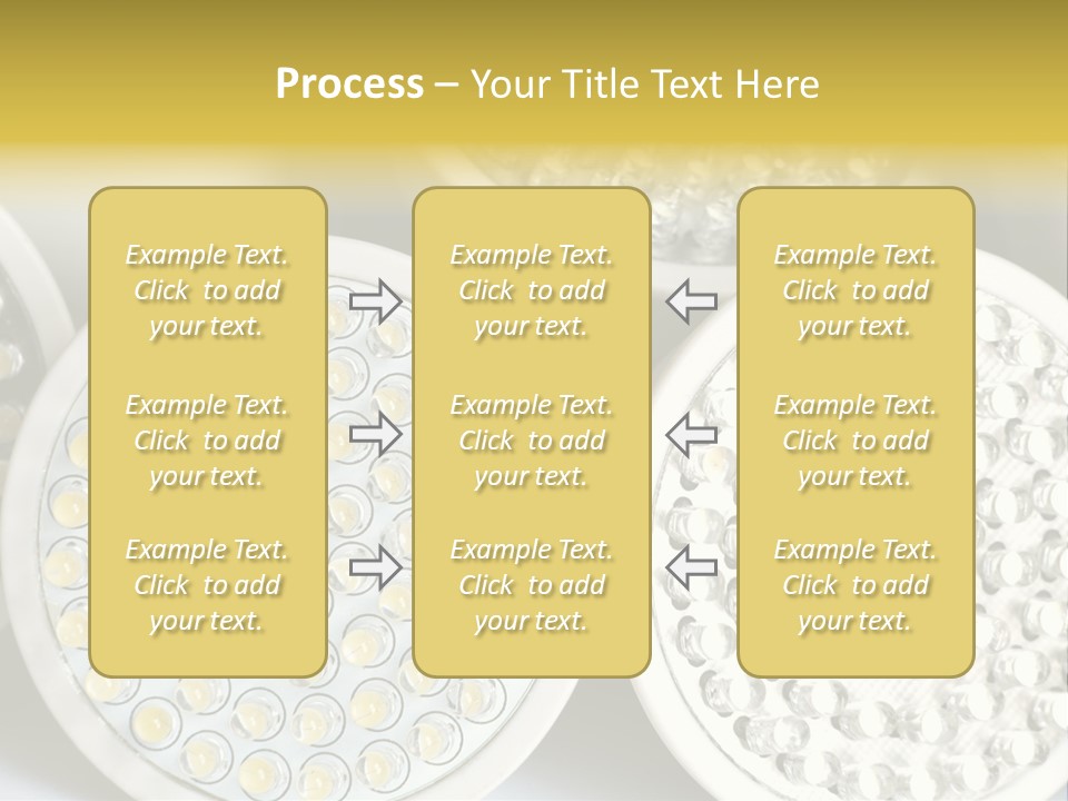 Glass Environmental Lightbulb PowerPoint Template