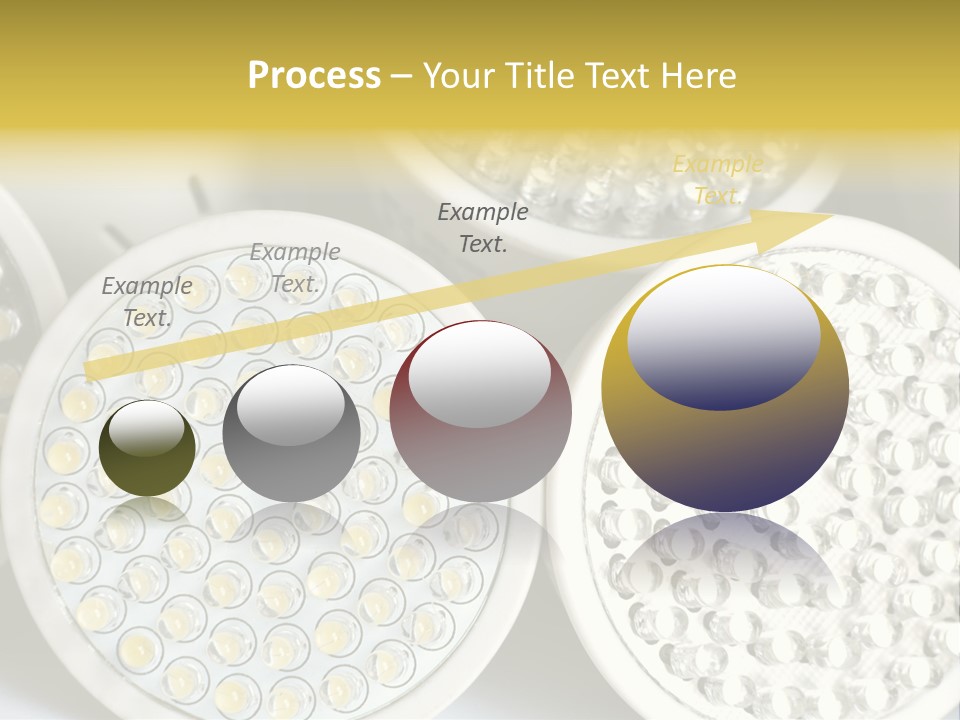 Glass Environmental Lightbulb PowerPoint Template