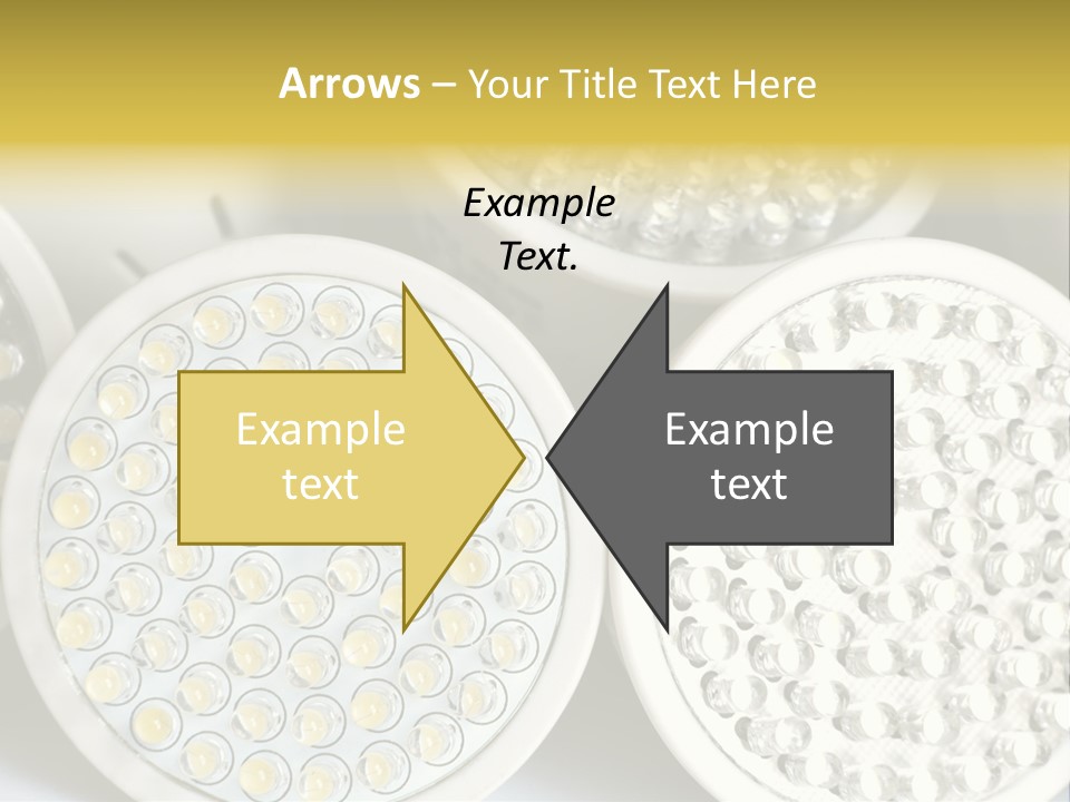 Glass Environmental Lightbulb PowerPoint Template