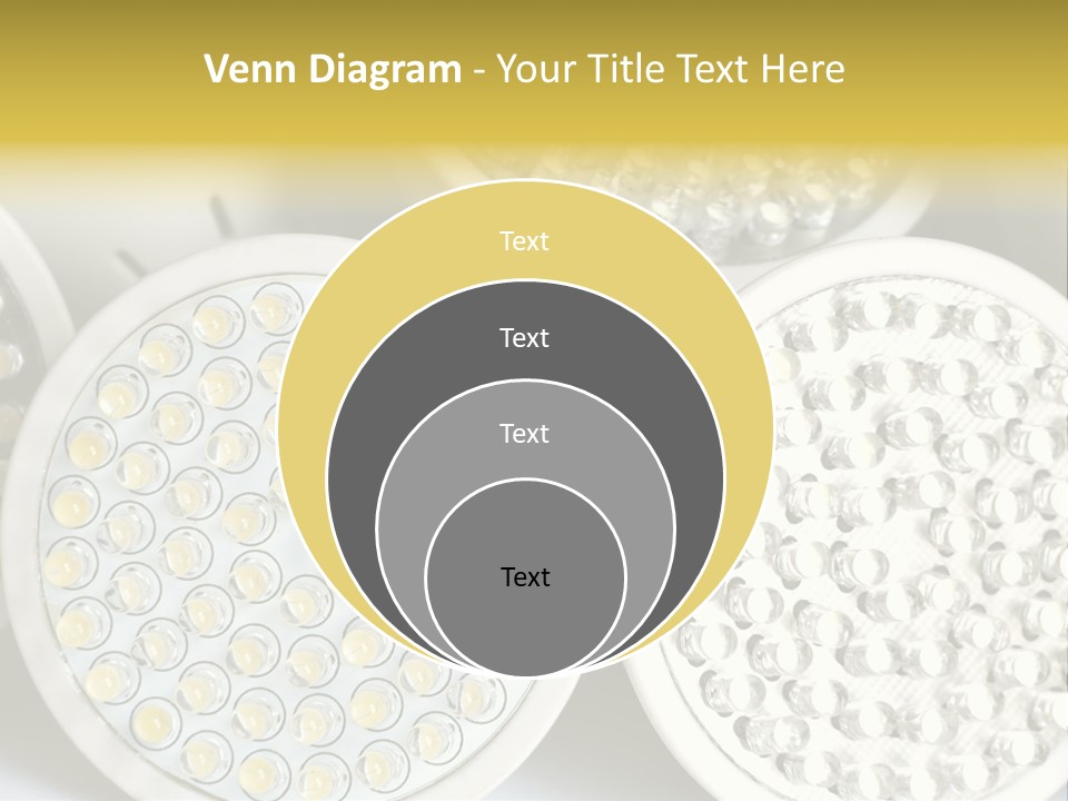 Glass Environmental Lightbulb PowerPoint Template