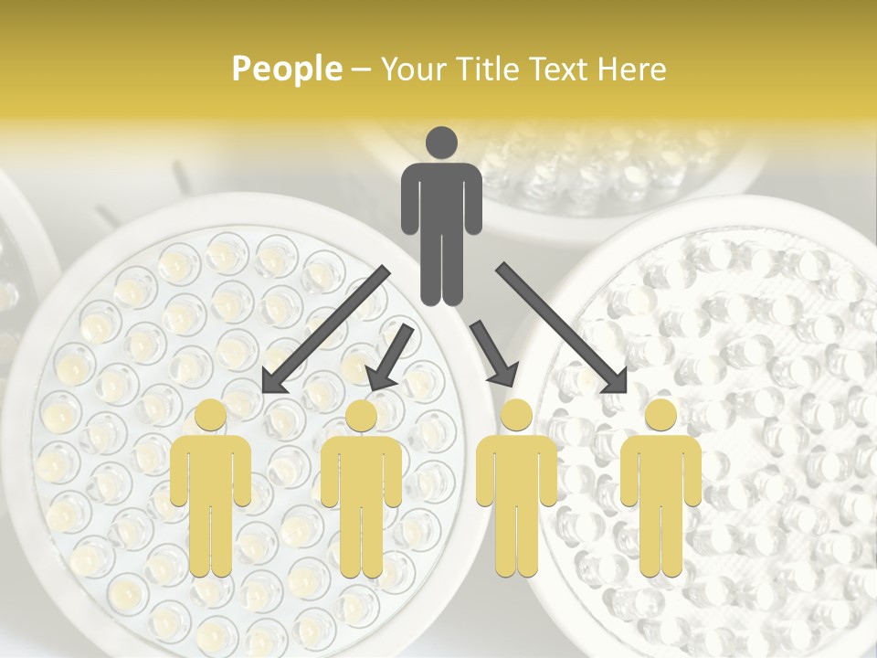 Glass Environmental Lightbulb PowerPoint Template