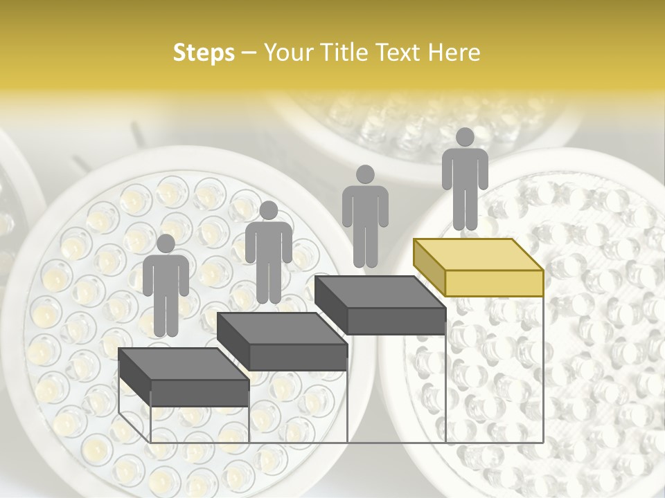 Glass Environmental Lightbulb PowerPoint Template