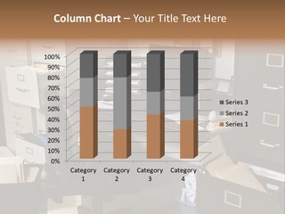 Busy Computer File PowerPoint Template