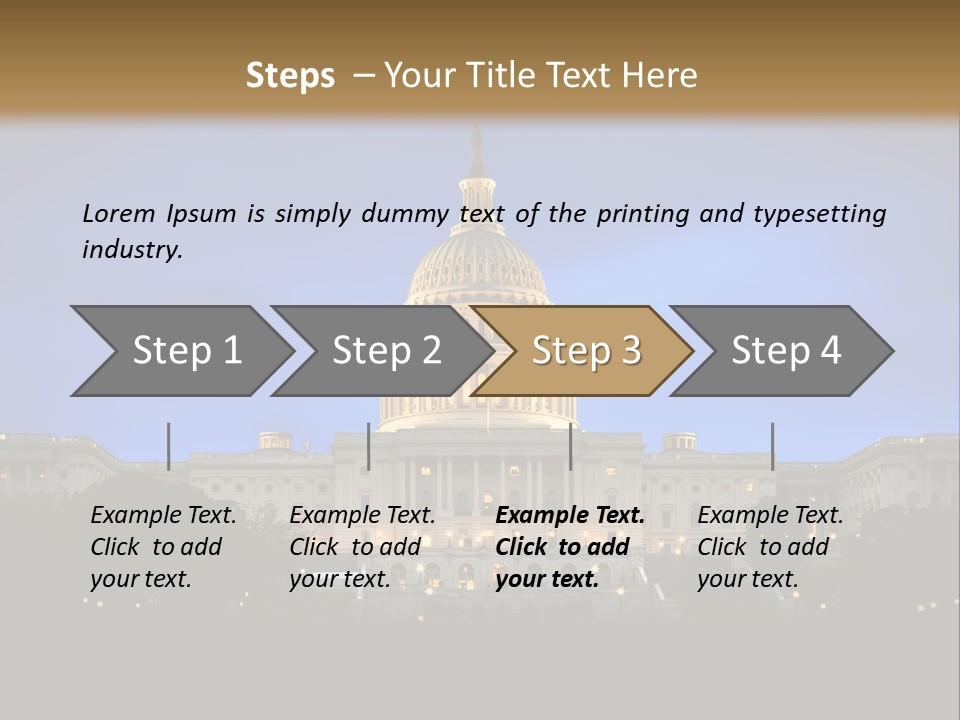 Power Law Capitol PowerPoint Template