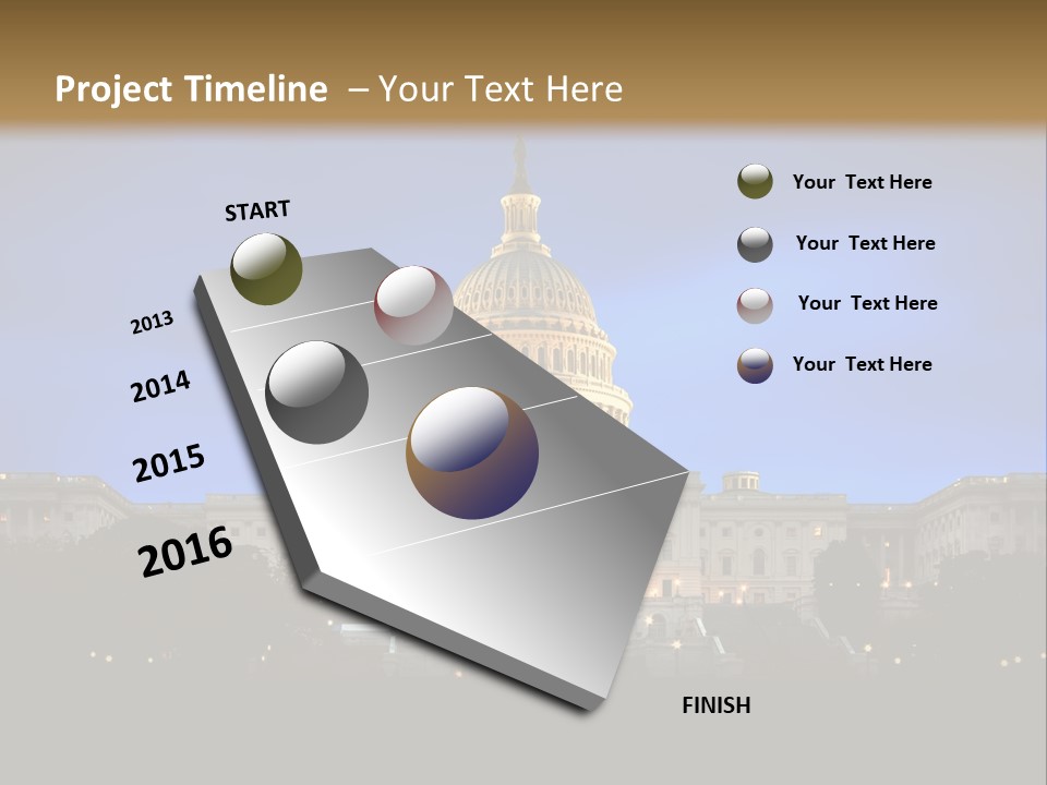 Power Law Capitol PowerPoint Template