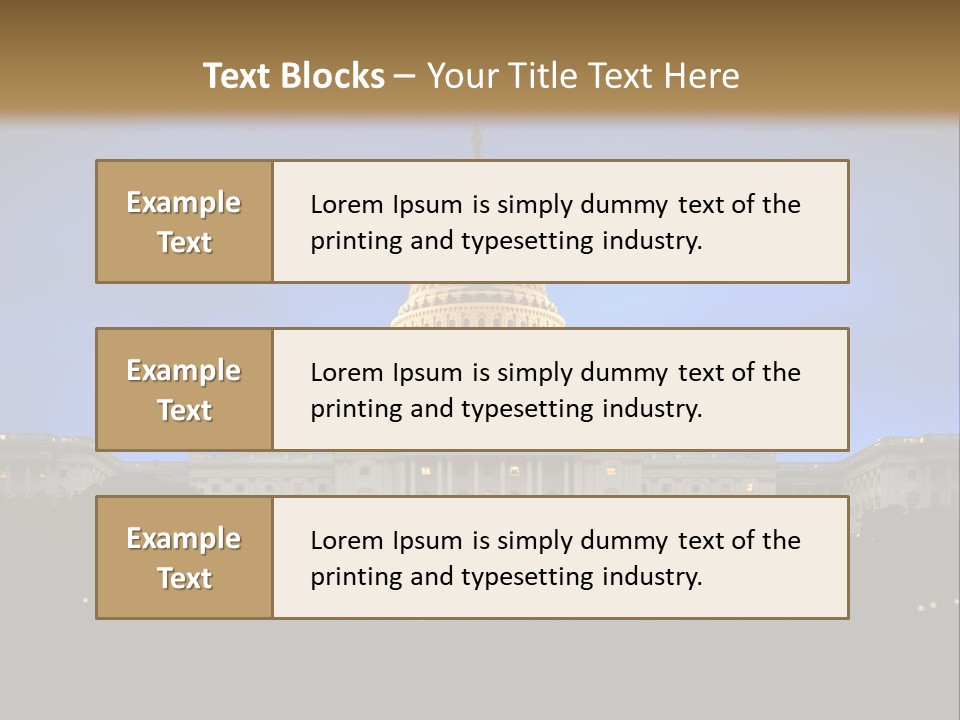 Power Law Capitol PowerPoint Template