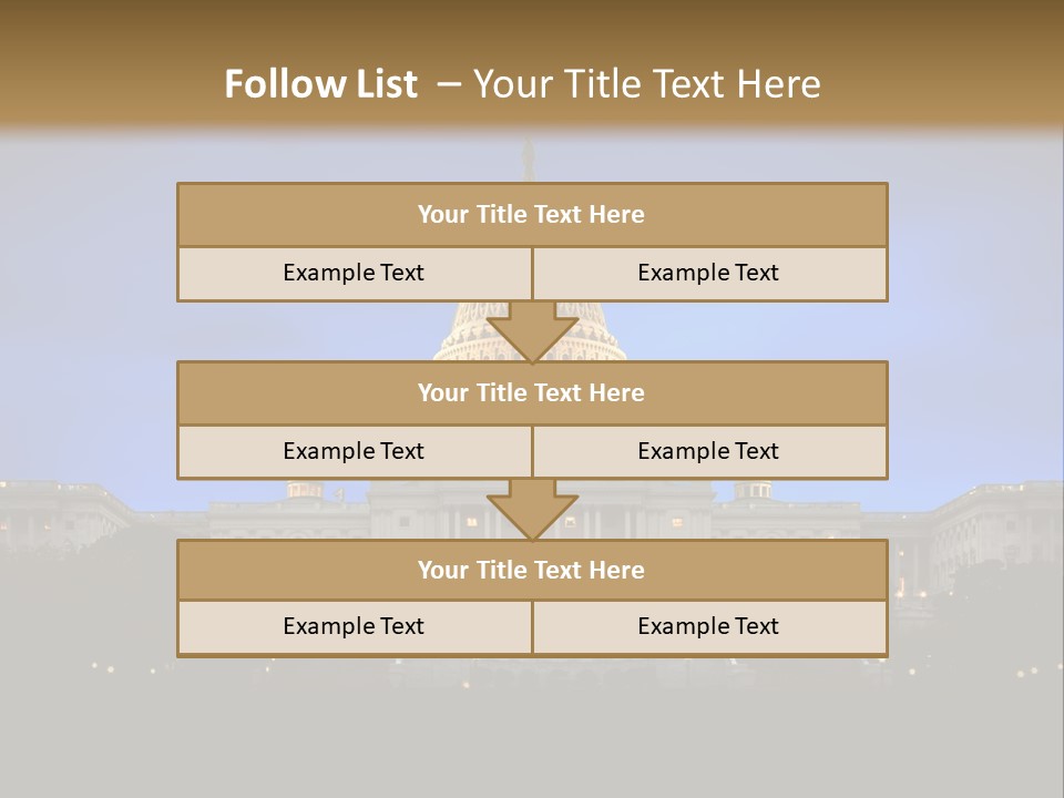 Power Law Capitol PowerPoint Template