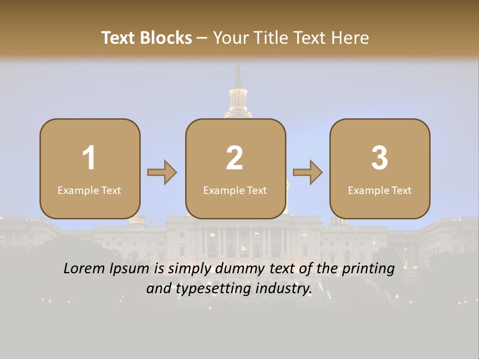Power Law Capitol PowerPoint Template