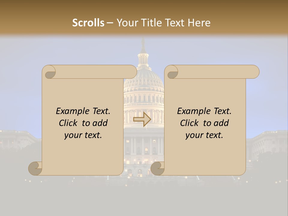 Power Law Capitol PowerPoint Template