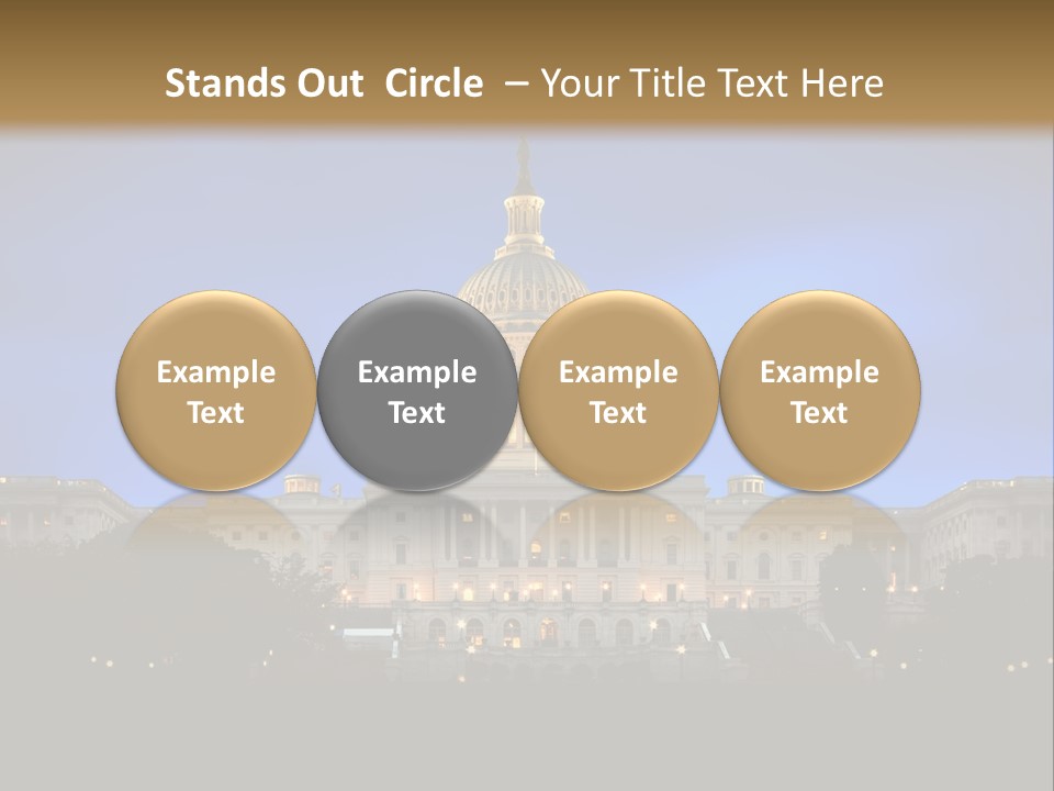 Power Law Capitol PowerPoint Template