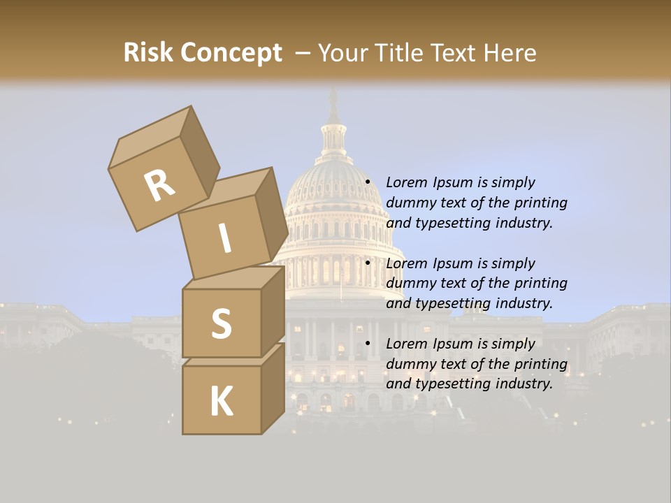 Power Law Capitol PowerPoint Template