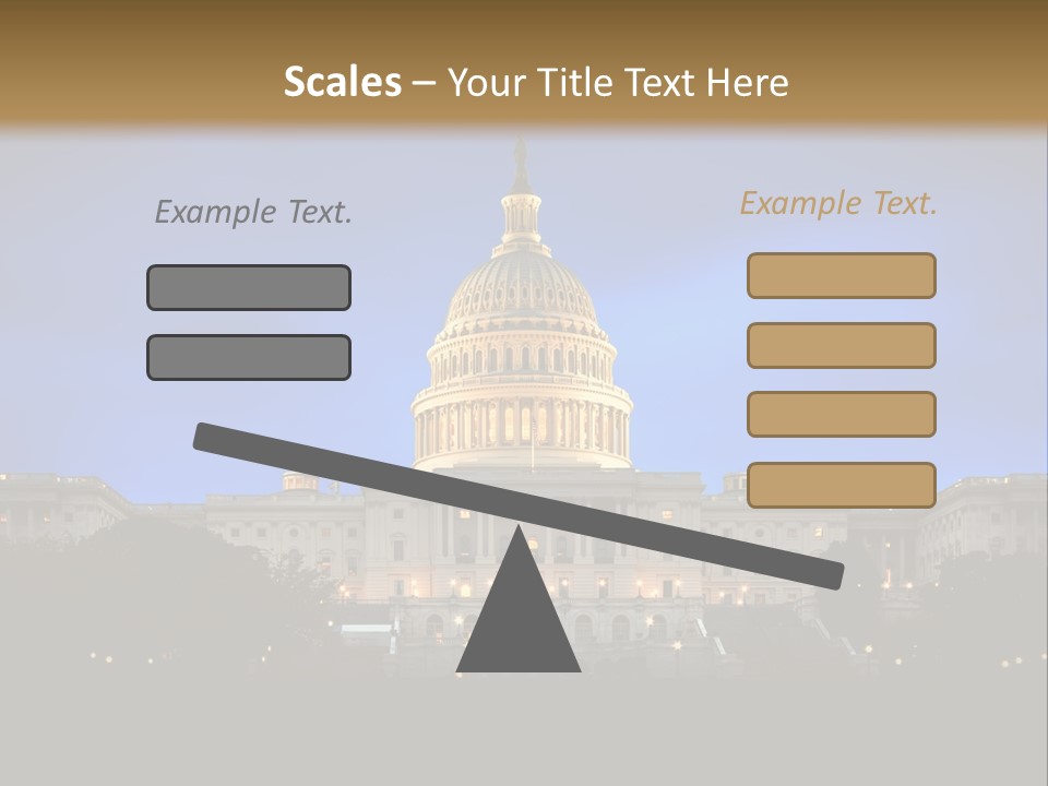 Power Law Capitol PowerPoint Template