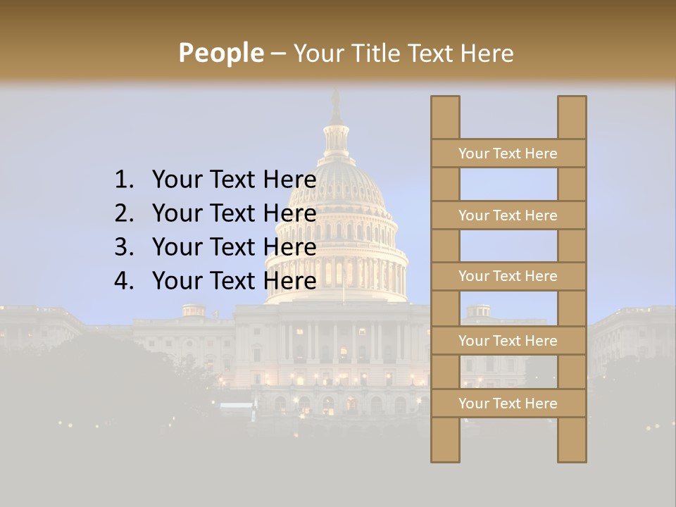 Power Law Capitol PowerPoint Template