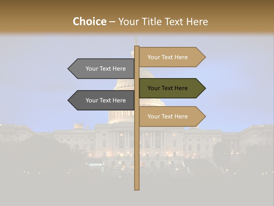 Power Law Capitol PowerPoint Template