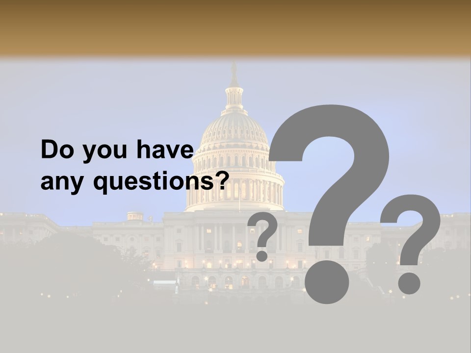 Power Law Capitol PowerPoint Template