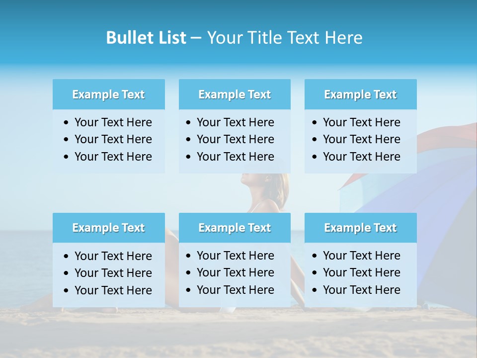 Caucasian Outdoor  PowerPoint Template