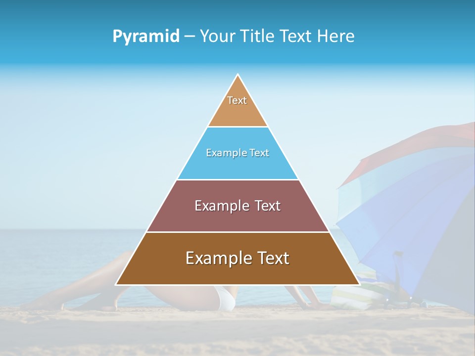 Caucasian Outdoor  PowerPoint Template