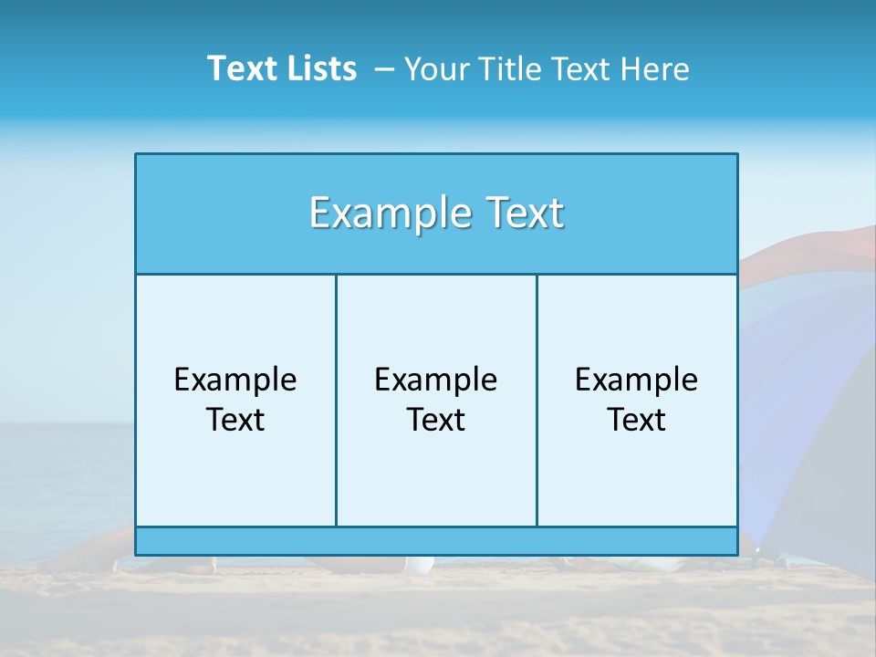 Caucasian Outdoor  PowerPoint Template