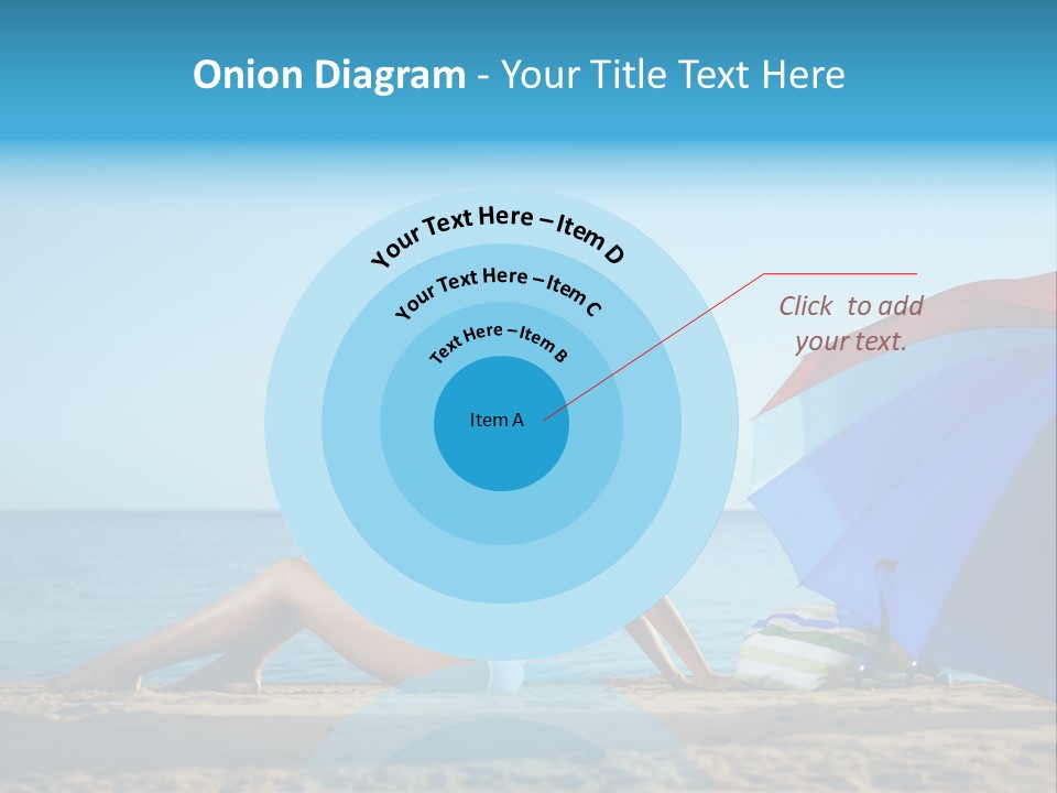 Caucasian Outdoor  PowerPoint Template