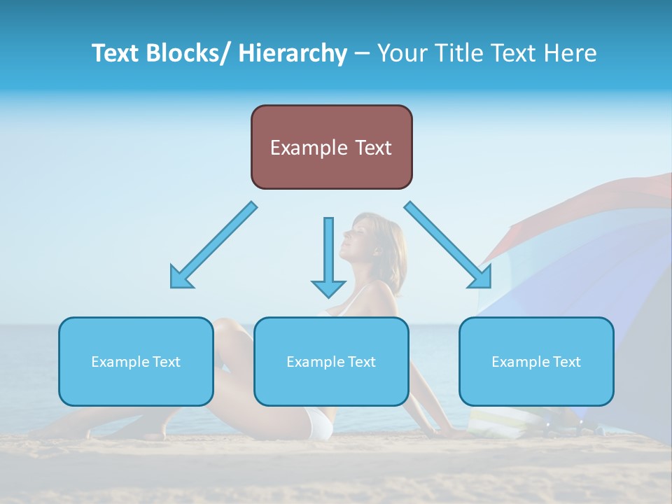Caucasian Outdoor  PowerPoint Template