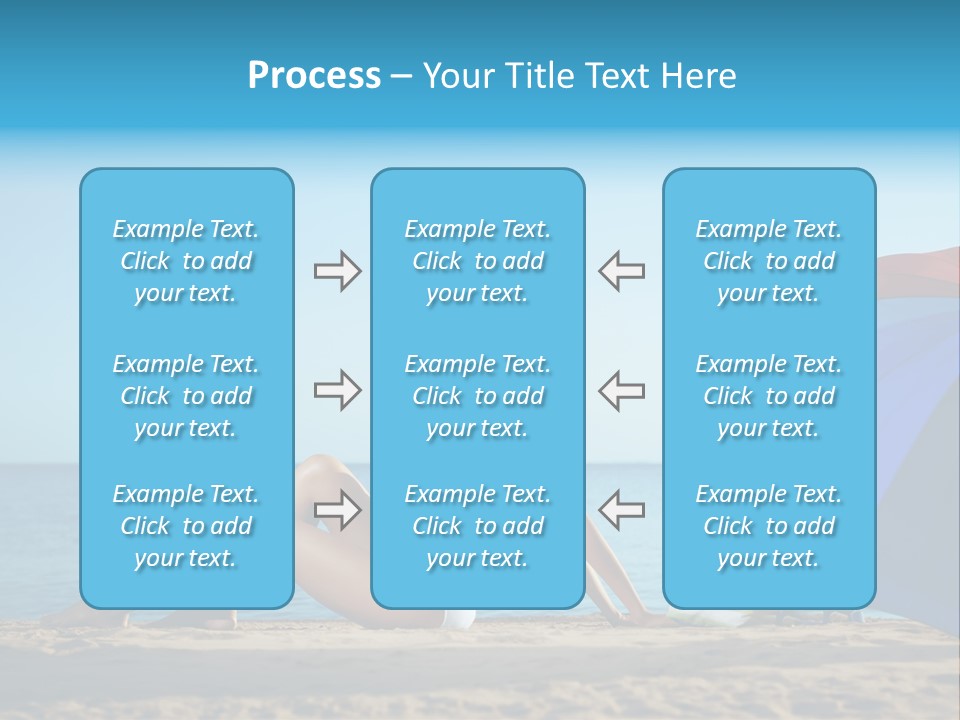 Caucasian Outdoor  PowerPoint Template
