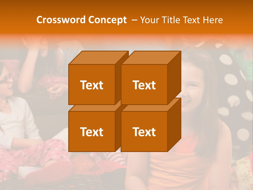 Blue Kids Joke PowerPoint Template