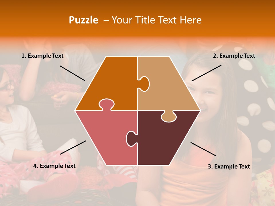 Blue Kids Joke PowerPoint Template