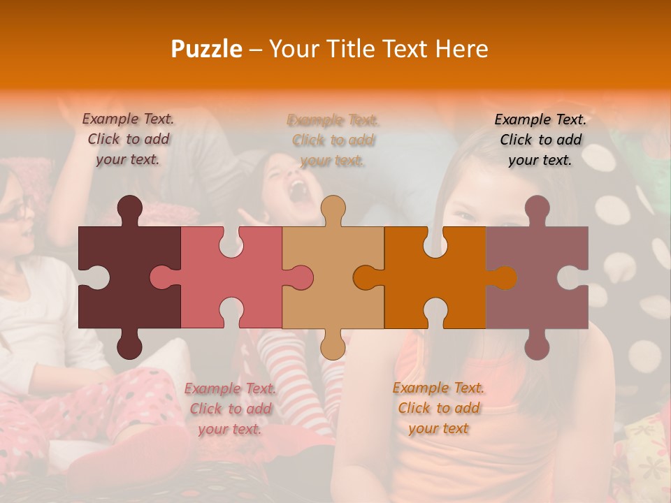 Blue Kids Joke PowerPoint Template