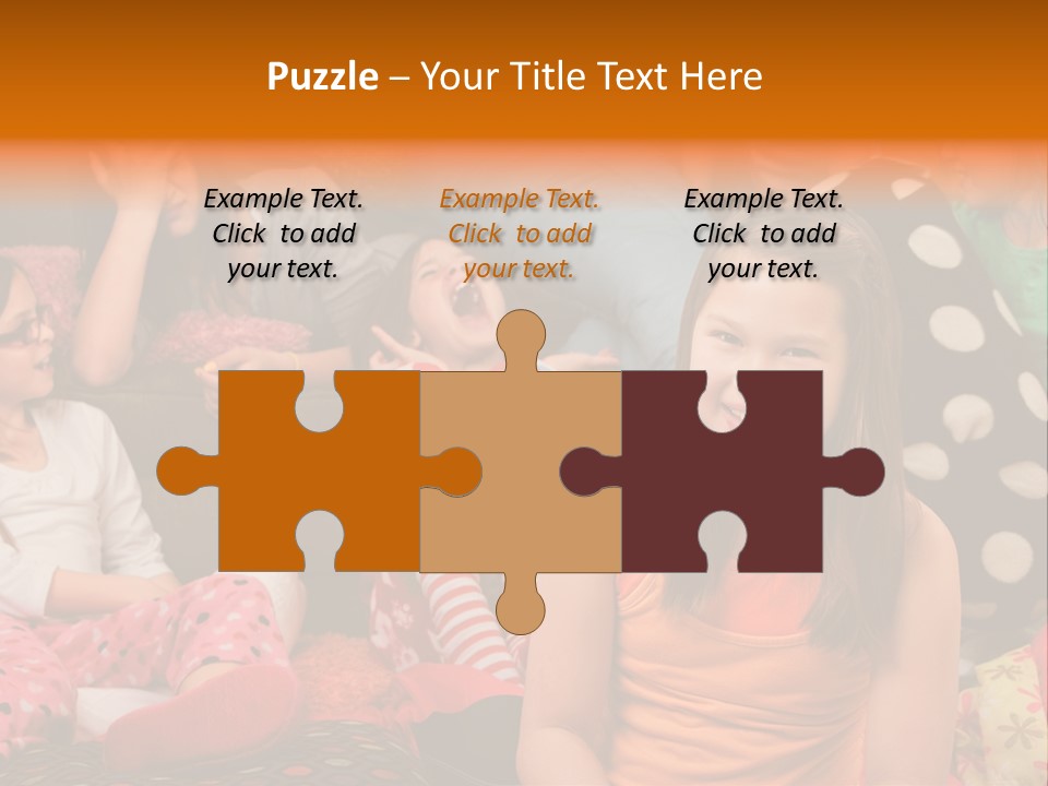 Blue Kids Joke PowerPoint Template