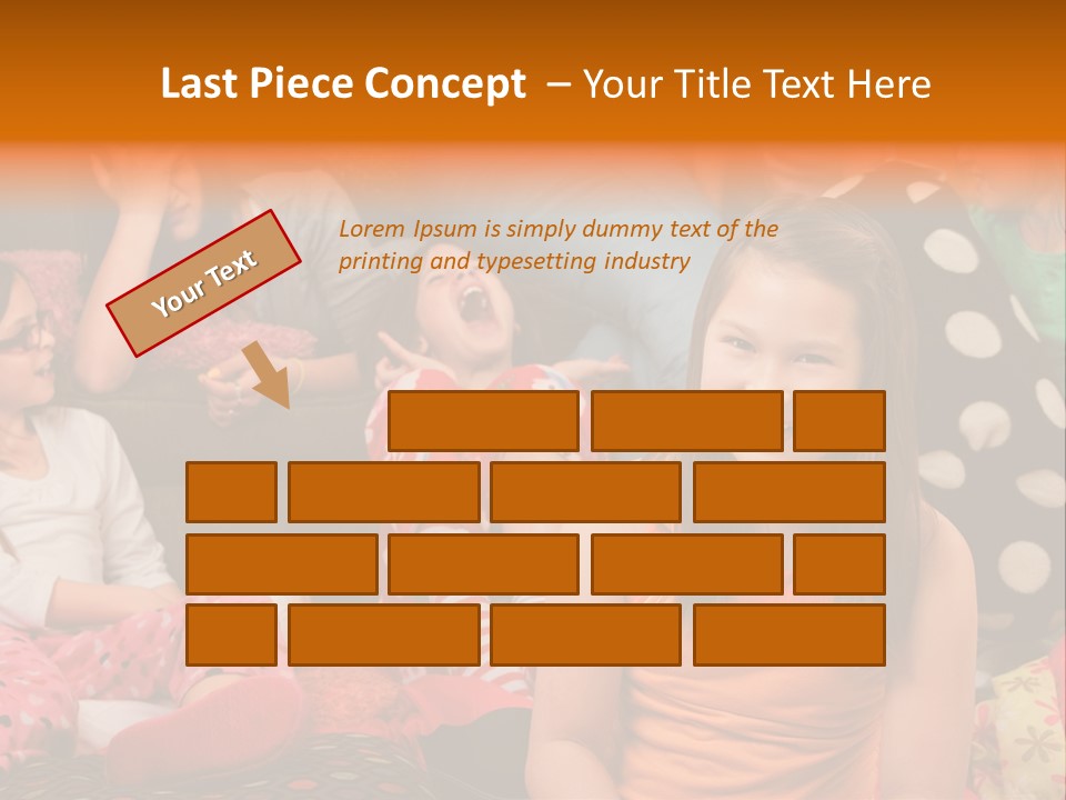 Blue Kids Joke PowerPoint Template