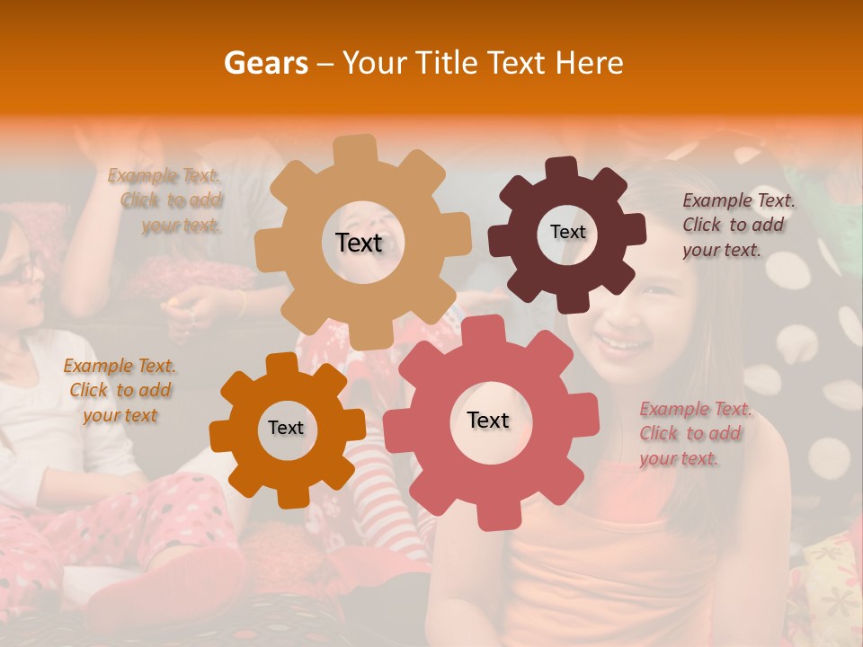 Blue Kids Joke PowerPoint Template