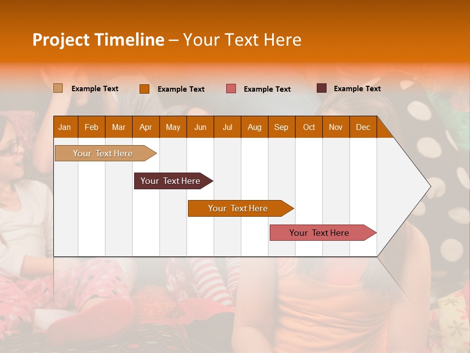 Blue Kids Joke PowerPoint Template