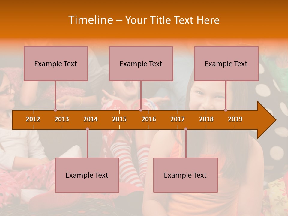 Blue Kids Joke PowerPoint Template