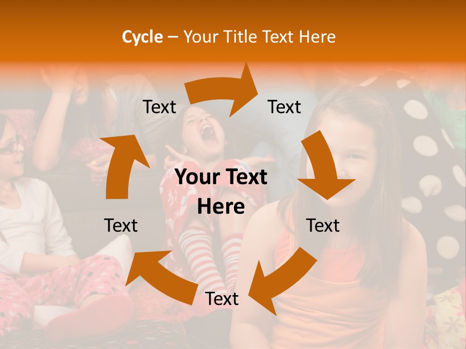 Blue Kids Joke PowerPoint Template