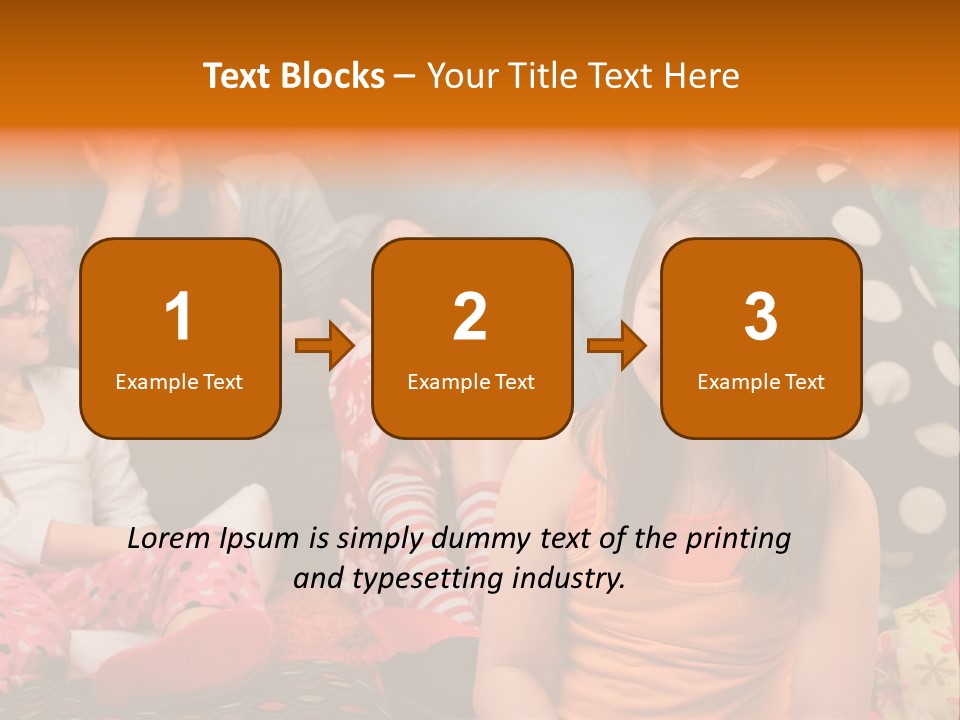 Blue Kids Joke PowerPoint Template