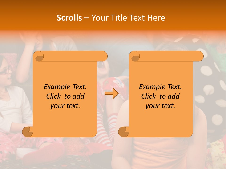 Blue Kids Joke PowerPoint Template