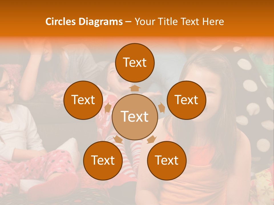 Blue Kids Joke PowerPoint Template