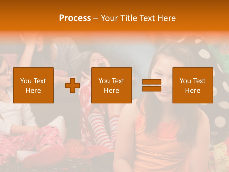 Blue Kids Joke PowerPoint Template