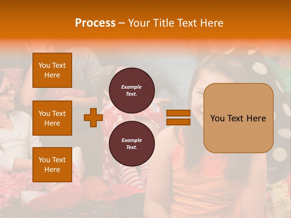 Blue Kids Joke PowerPoint Template
