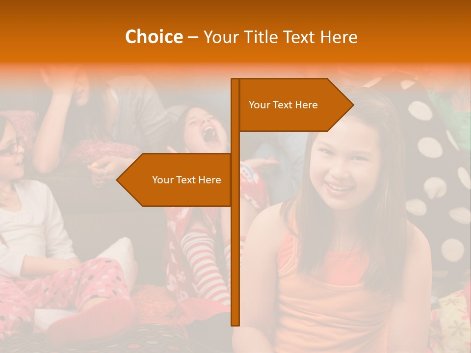 Blue Kids Joke PowerPoint Template