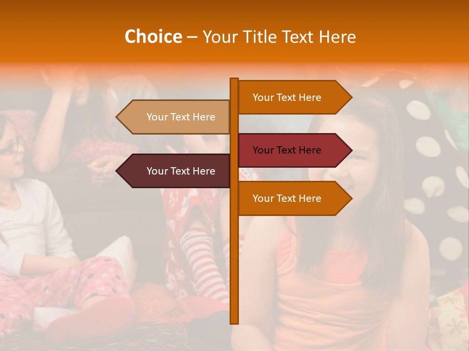 Blue Kids Joke PowerPoint Template