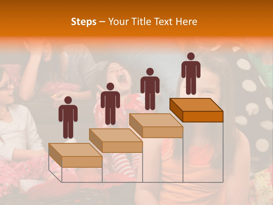 Blue Kids Joke PowerPoint Template