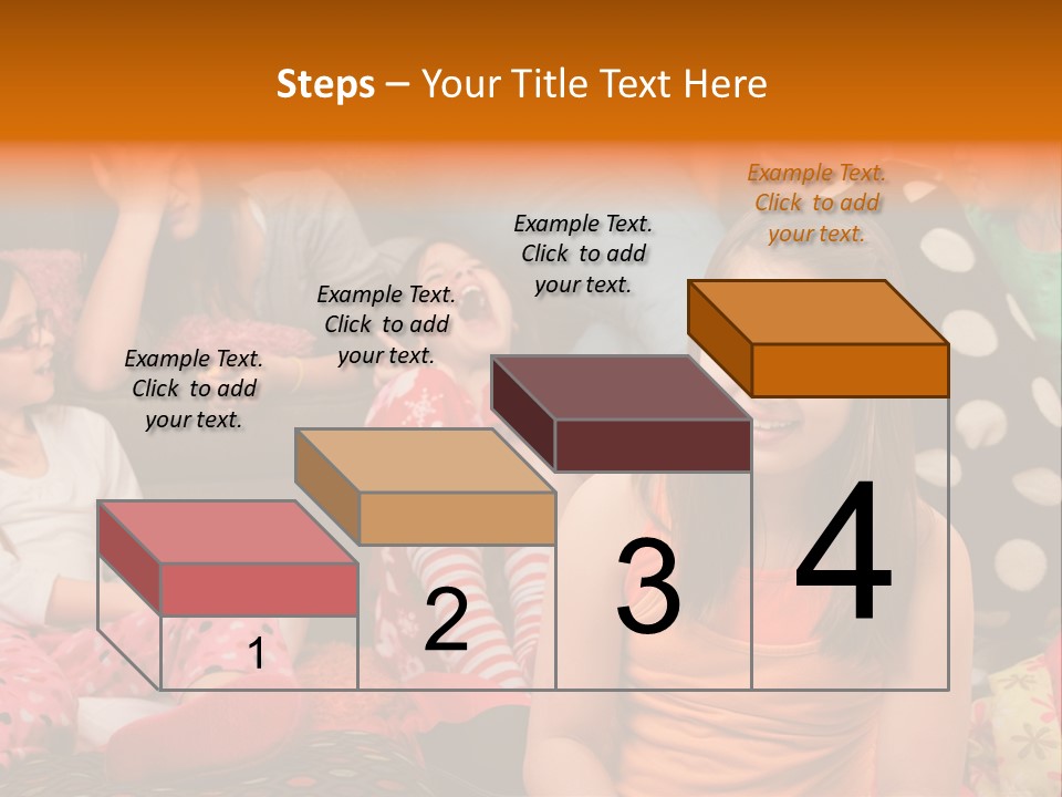 Blue Kids Joke PowerPoint Template