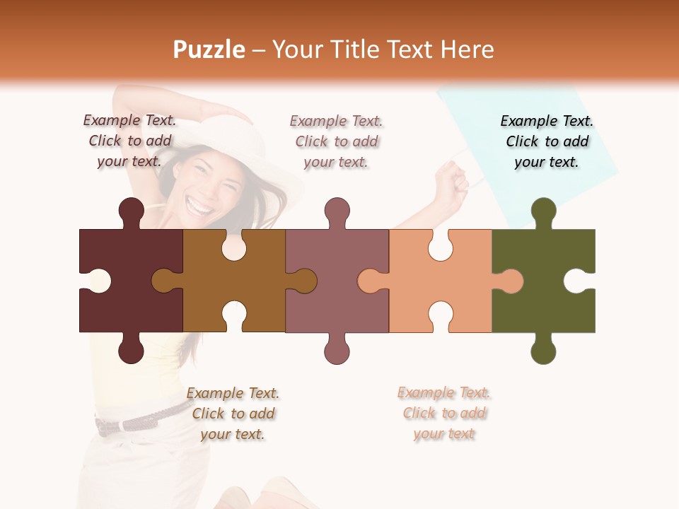 Screaming  Happy PowerPoint Template