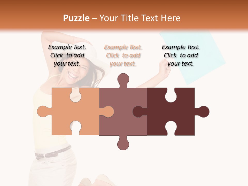 Screaming  Happy PowerPoint Template