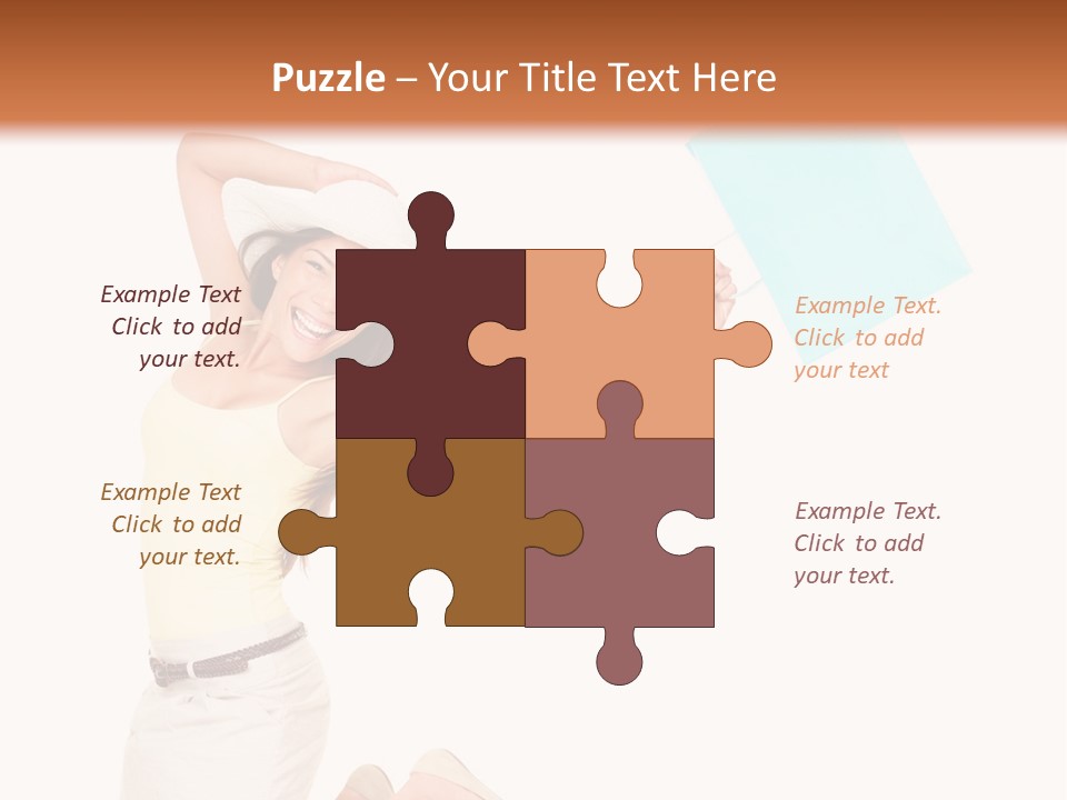 Screaming  Happy PowerPoint Template